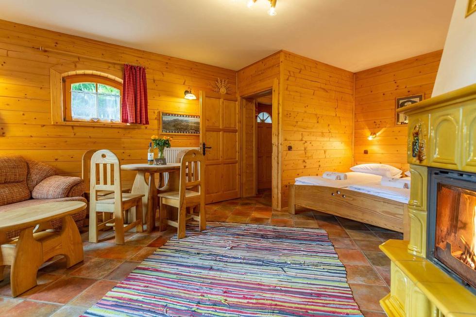 Salon w apartamencie R1 pod Gubałówką Salon w apartamencie R1 pod Gubałówką