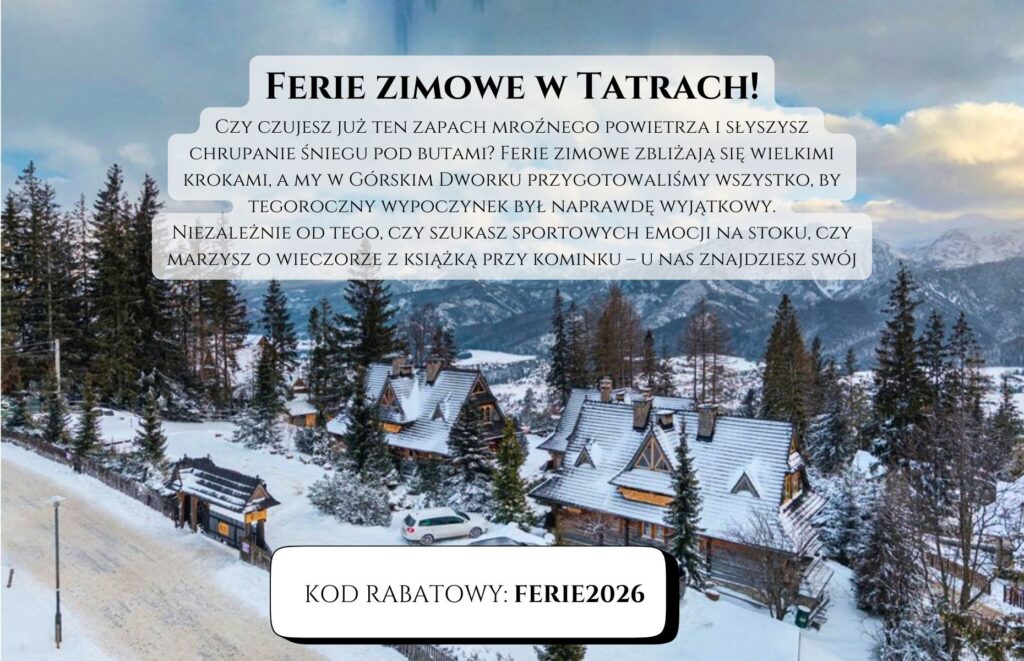 Kod rabatowy - Górski Dworek