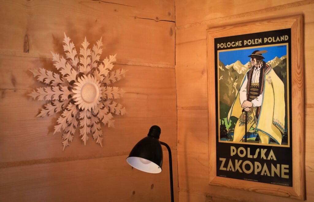 Wnętrze zakopiańskich apartamentów
